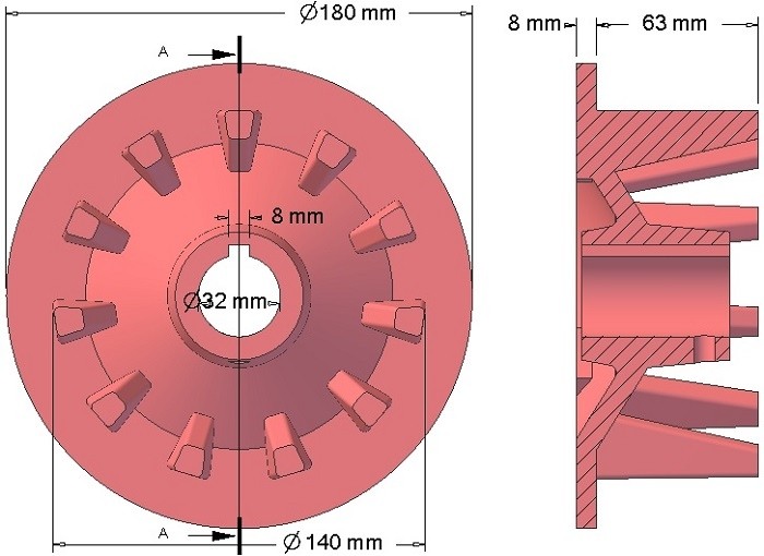 Rola tragator 006.00077