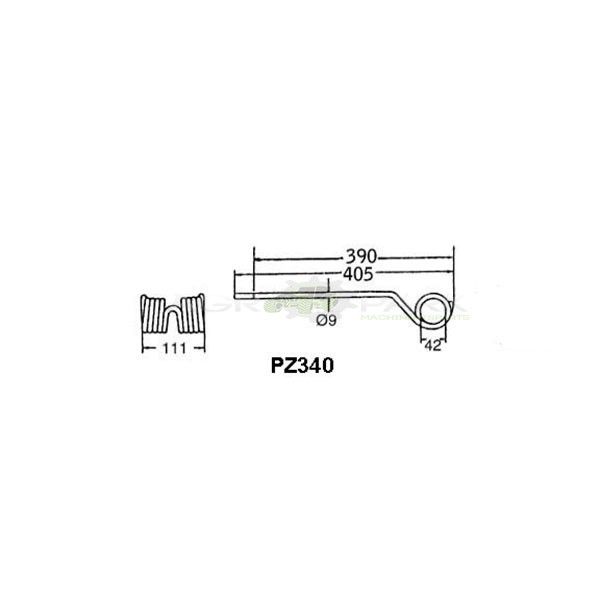 Colti grebla PZ  PZ-340